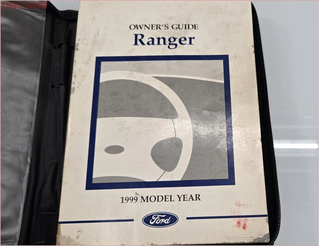 Owners Manual with Case for Ford Ranger (1999) OEM