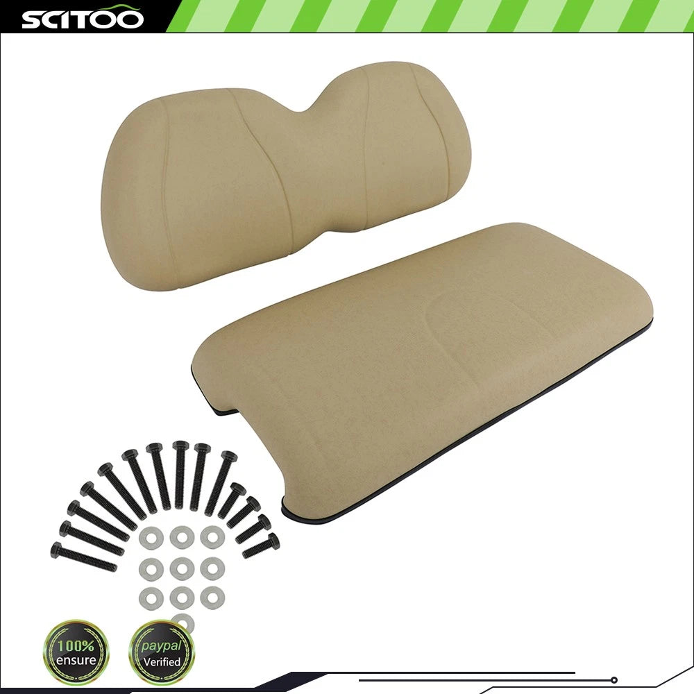 Front Cushion Set for Club Car Precedent Golf Cart (2004–Current) Beige