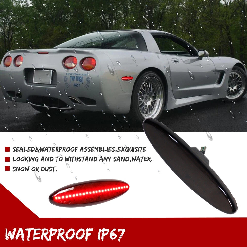 LED Rear Side Marker Lights for Chevrolet Corvette C5 (1997–2004)