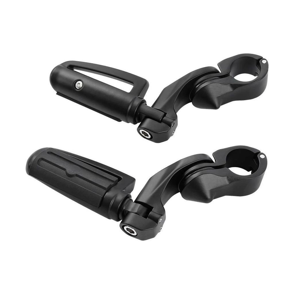 1 1/4'' Short Angled Highway Bar Pegs for Harley Touring (Fits 2014–2023)