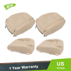 Set of 4 Tan Front Seat Covers for Ford Mustang GT (2005–2009)