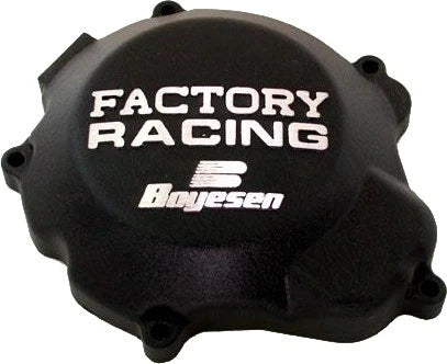 Boyesen Factory Racing Ignition Cover for Kawasaki KX250 (1990–1999) Black