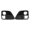 2X Honeycomb Front Bumper Fog Light Bezel Cover for Subaru WRX STI (2015–2017)