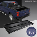 Soft Quad-Fold Tonneau Cover for Toyota Tundra (2022) 5.5FT Bed