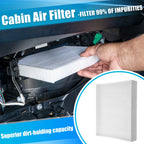 Set of 2 Engine and Cabin Air Filters for Hyundai Sonata (2011–2019) 28113-C1100 97133-C2000