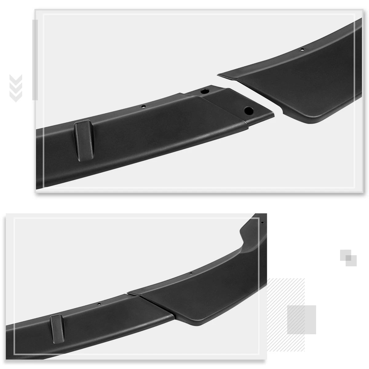 Set of 2 Honeycomb Step Pad Running Boards for Silverado/Sierra (2007–2019)