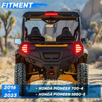 Rear Cargo Bed Extender Tailgate for Honda Pioneer 1000-5 (2016–2026)