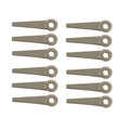 12 Trimmer Blades 4111 007 1001 for Stihl Trimmer PolyCut 20-3