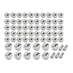 Chrome Engine Topper Screw Bolt Cap for Harley Twin Cam Softail (2007-2017)