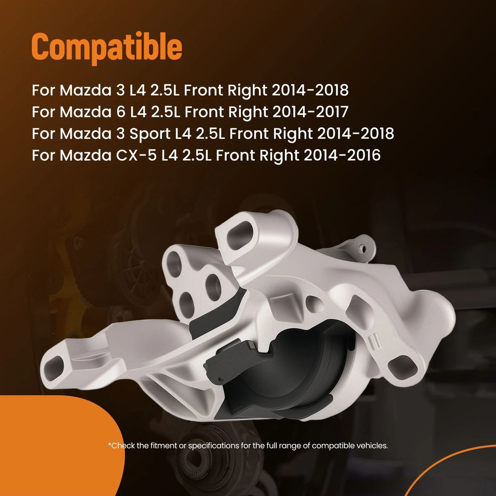 Engine Motor & Trans Mount for Mazda 3 Sport L4 2.5L (2014–2018) A4446