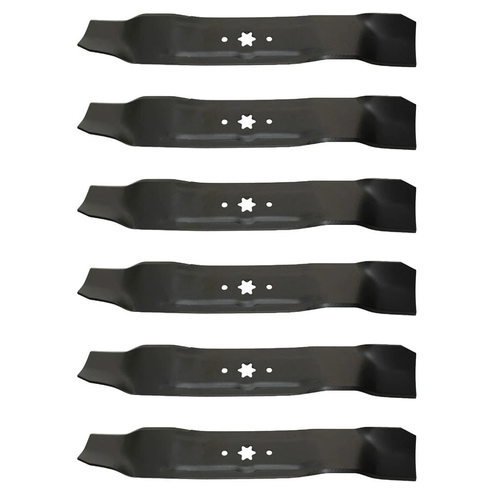 6X Mulching Blades for Universal Products Replaces 198-052