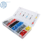 Set of 1200 Wire Terminals Crimp Connectors AWG 23-7
