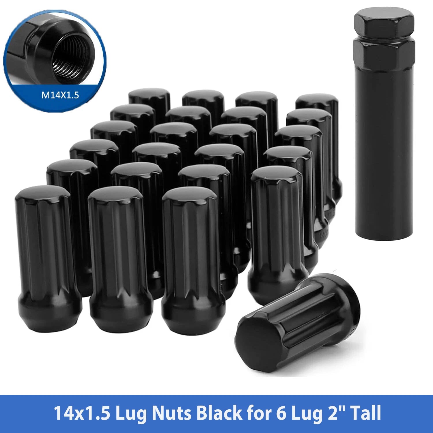 Epoch Spline Lug Nut Kit for Ford Super Duty (2017-2023)