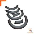 Black Fender Flare Arch for Nissan Navara NP300 D23 DX RX (2015-2019)