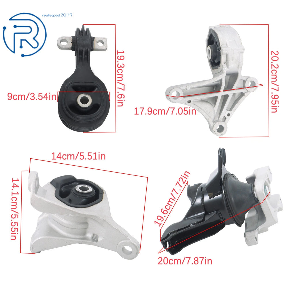 Set of 5 Engine Motor & Transmission Mounts for Honda CR-V (2012–2014)