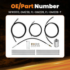 Complete Nylon Fuel Line Kit for Chevrolet GMC C1500 K1500 (1988–1997) NFR0013