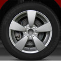 17x7.5 Factory Wheel (Bright Fine Silver w/43mm Offset) for 2008-2010 BMW 528i