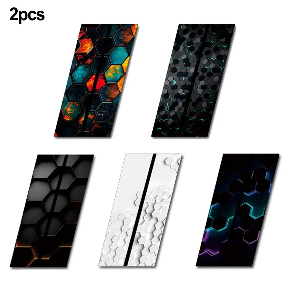 Honeycomb Waterproof Decal 2x for Car B Pillar