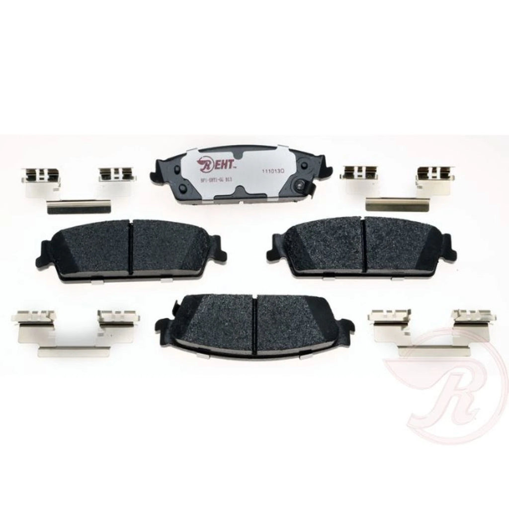 Brake Pad Set for Chevrolet Silverado 1500 Rear RWD (2007–2013)