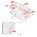 Door Bin Shelf Basket Right for Samsung Refrigerator (DA97-12650A)