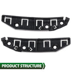 Set of 2 Front Bumper Bracket Retainers for Tesla Model 3 (2017–2020)