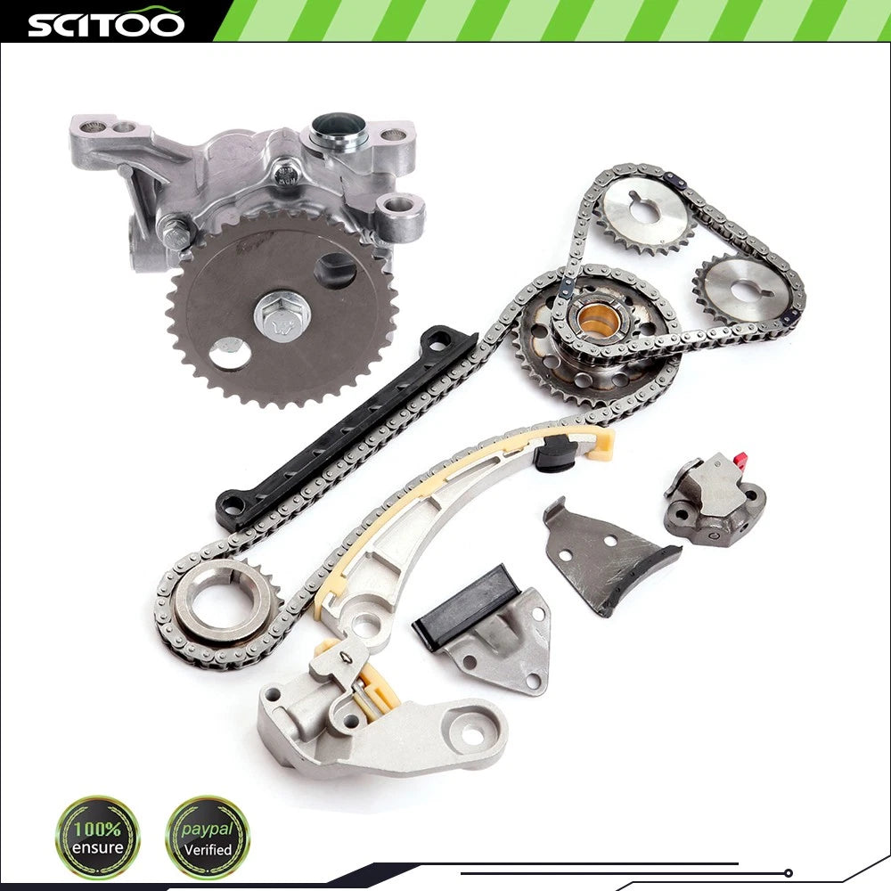 Timing Chain Oil Pump Kit for Suzuki Vitara Sidekick 1996–2003 G18K J20A
