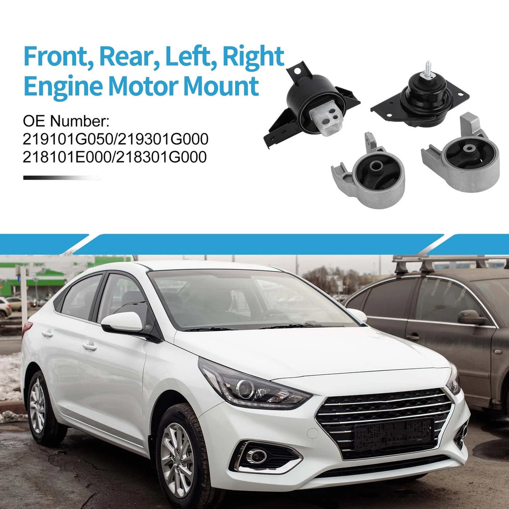 Engine Motor Trans Mount Set for Hyundai Accent (2006–2010)