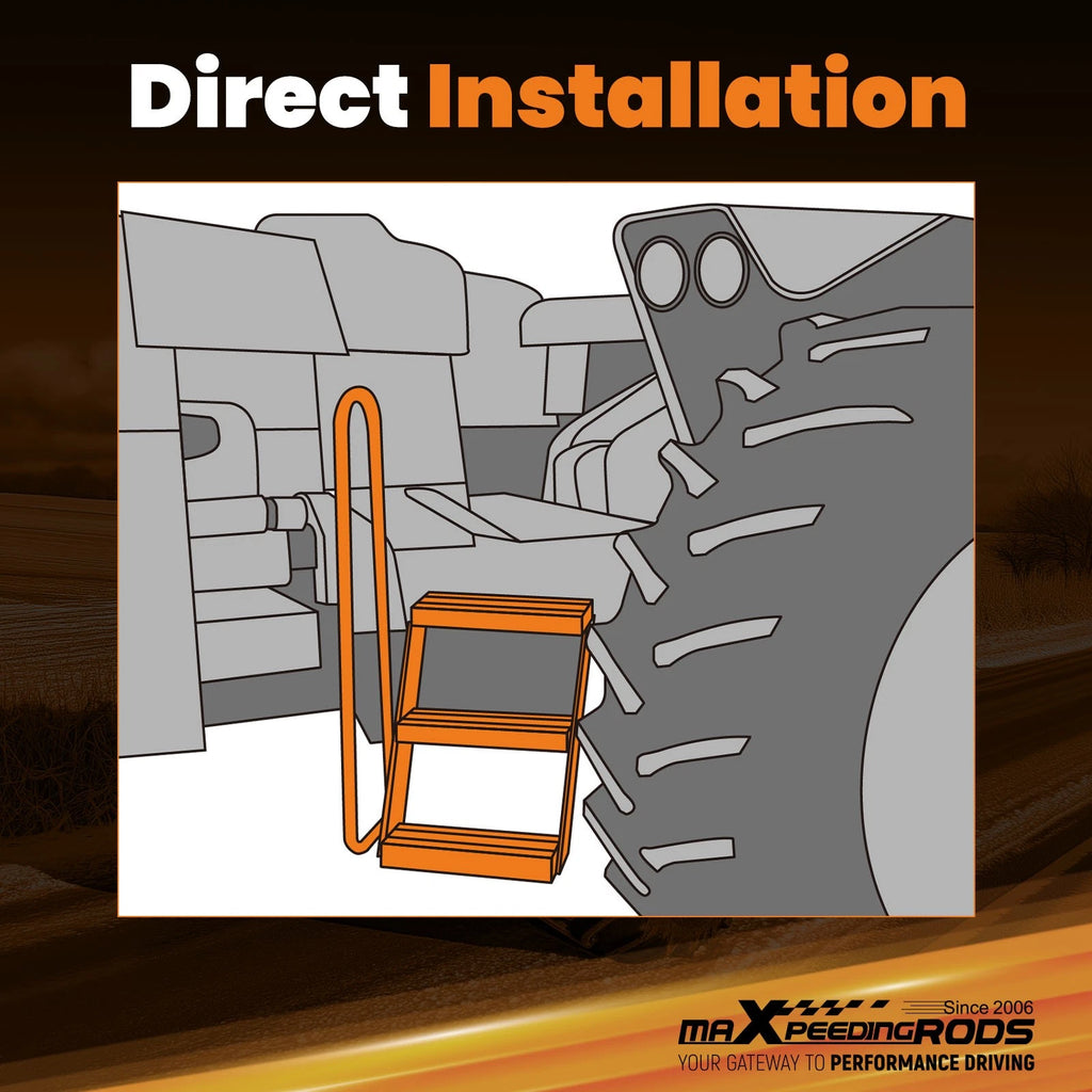 Left Stair Step Kit for John Deere 2WD Tractors (3010–4020)