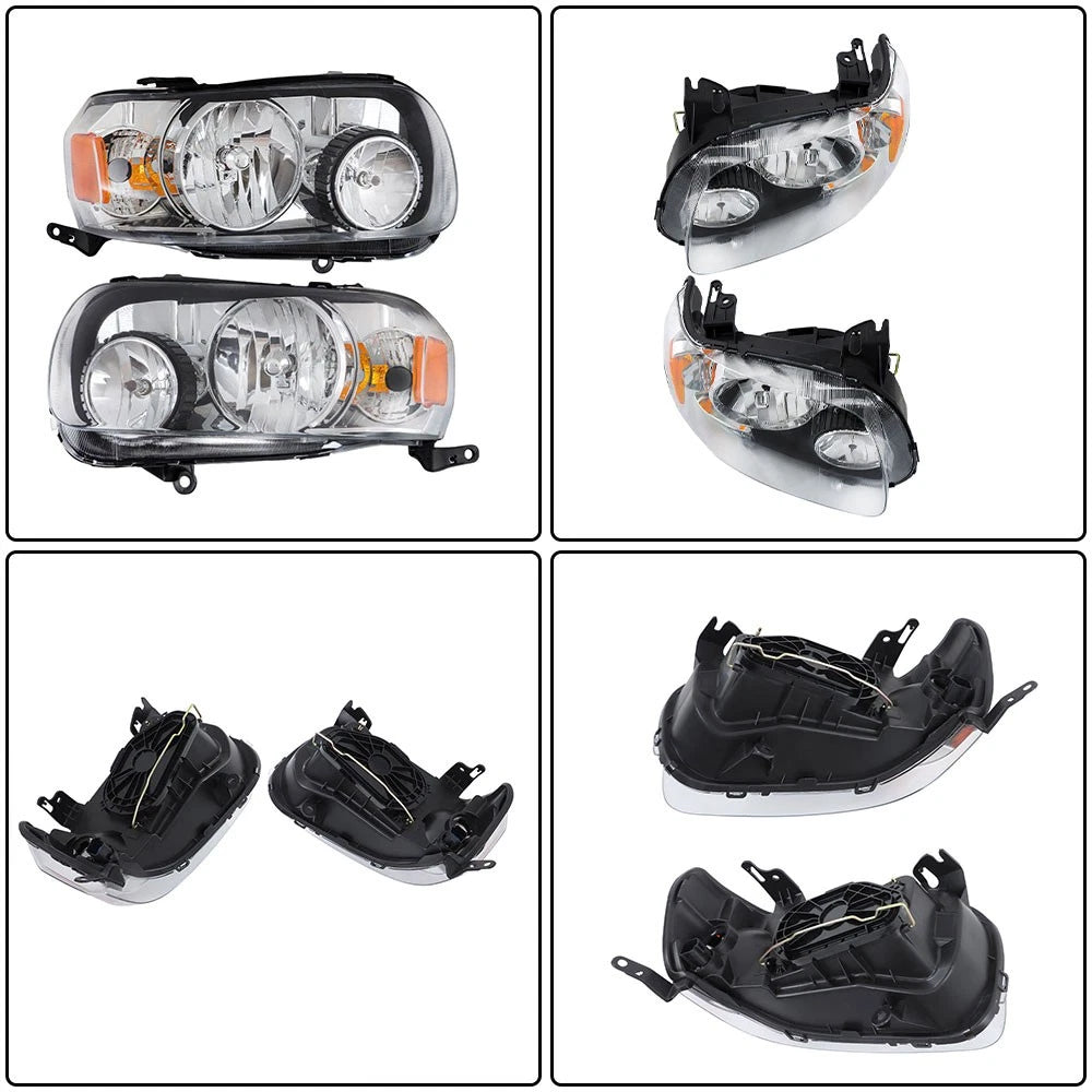 Chrome Headlights for Ford Escape (2005–2007)