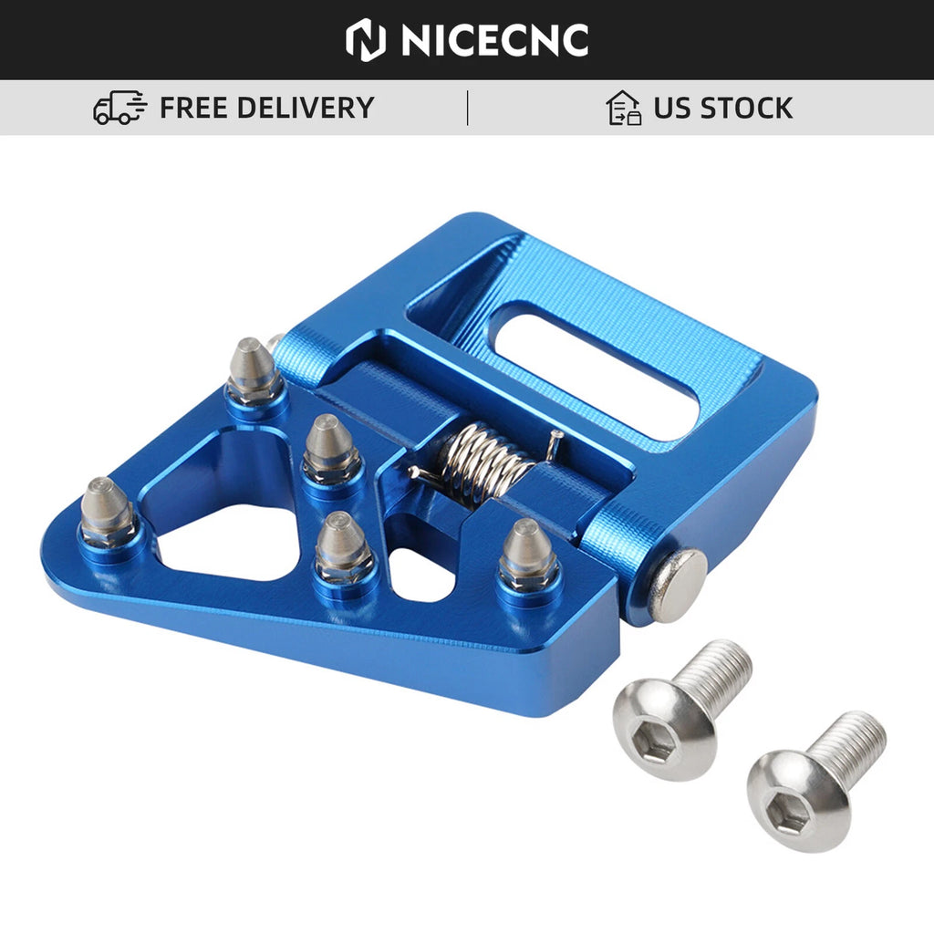 CNC Rear Brake Pedal Plate Tip for Husqvarna TE150 TE250 TE300 TE300I (2017–2026)