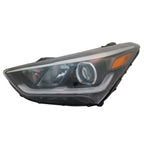 Replacement Driver Side Halogen Headlight Assembly for Hyundai Accent (2012–2017)