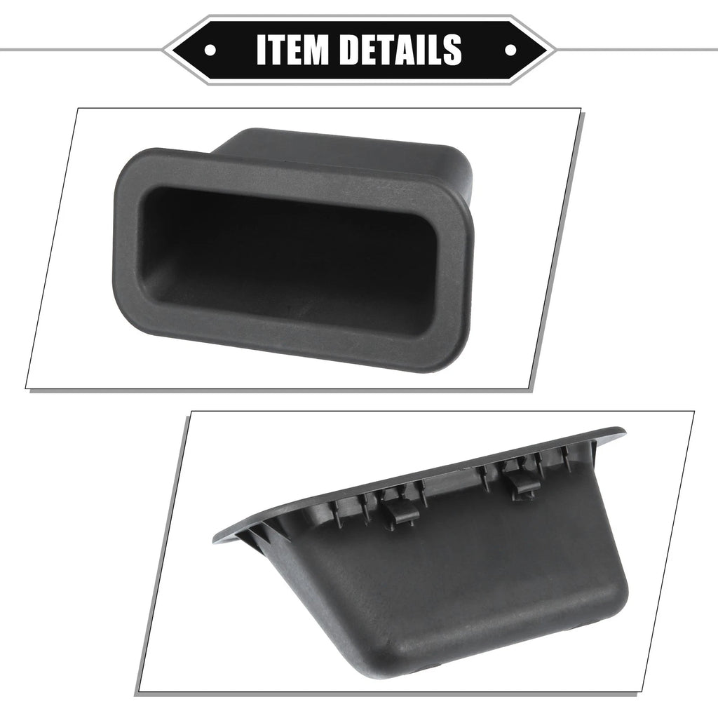 Rear Trunk Lid Handle Cover for Mazda 3 (2004–2018) Black Trim