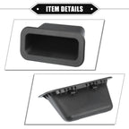 Rear Trunk Lid Handle Cover for Mazda 3 (2004–2018) Black Trim