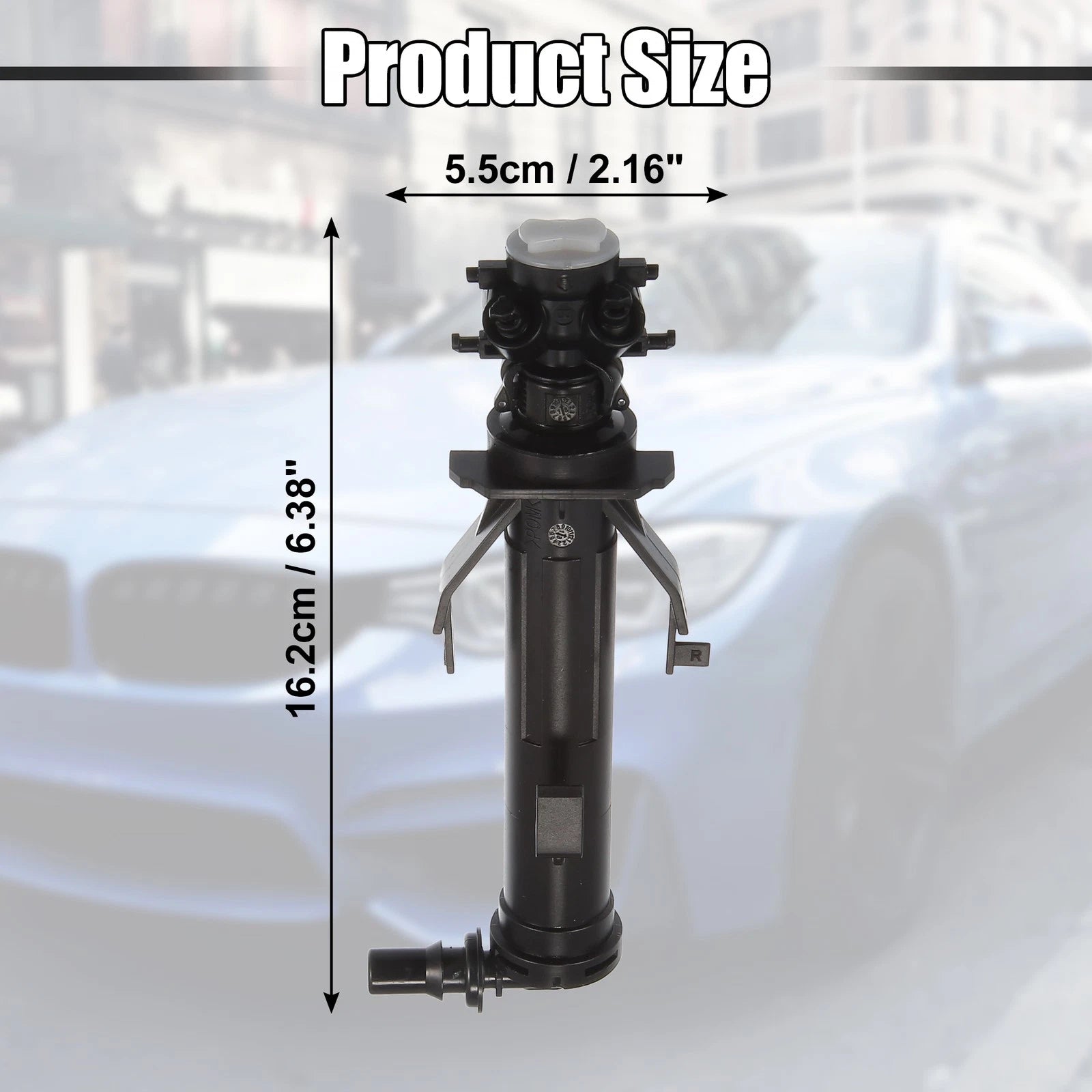 Headlight Washer Nozzle Sprayer Jet for Volkswagen Golf (2015–2017)