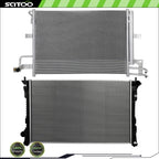 Radiator and A/C Condenser Kit for Ford Explorer (2016–2019)