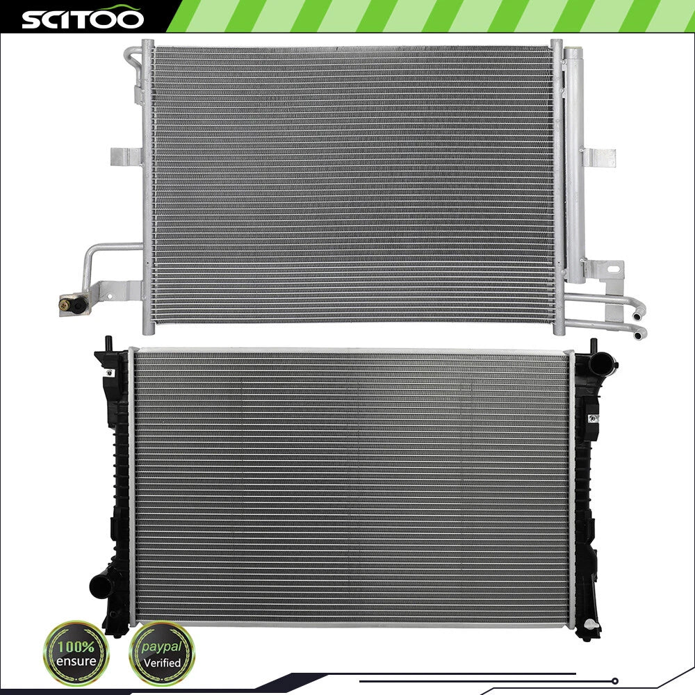 Radiator and A/C Condenser Kit for Ford Explorer (2016–2019)