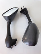 Carbon Fiber Side Mirrors for Yamaha YZF-R1 (2000–2006) & FZS600 (2000–2001)