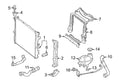 Radiator Mount Bracket for Mercedes (OEM 2535010520)