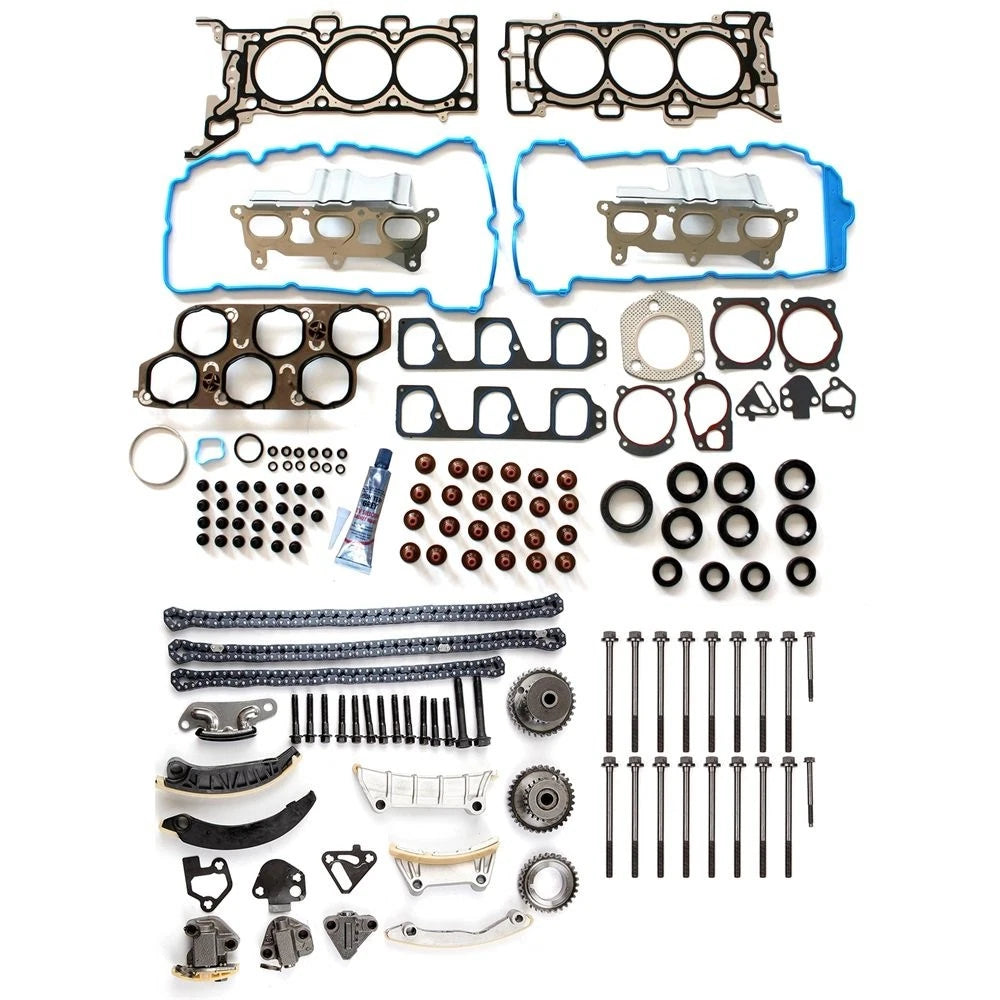 Timing Chain Kit & Head Gasket Bolts for Chevrolet Malibu 3.6L (2008–2011)