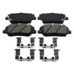 Bosch QuietCast Front Ceramic Brake Pads for Hyundai Azera Santa Fe Kia Sorento (2006–2019)