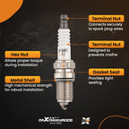 8X Spark Plugs for Toyota Sequoia V8 4.7L (2005–2009)