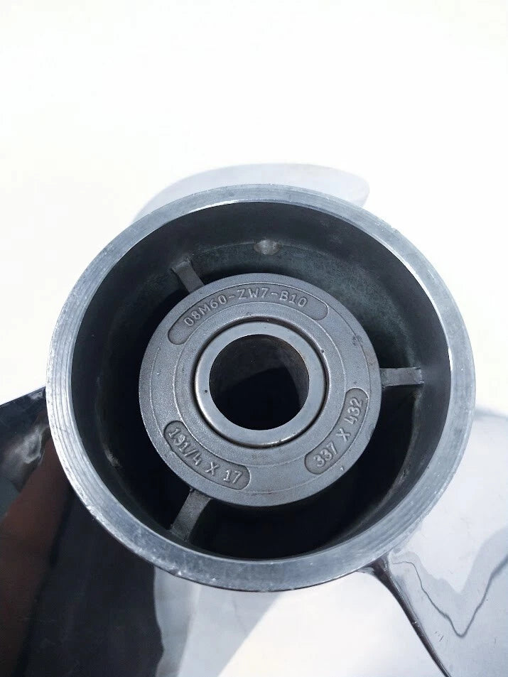 3X Stainless Steel Propeller for Honda Marine (08M60-ZW7-B10)