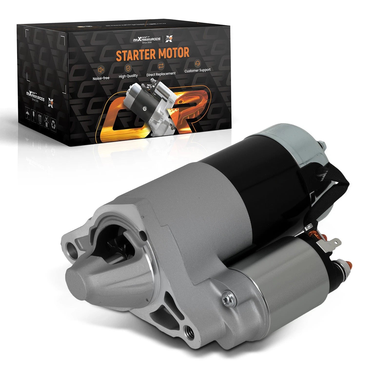 Starter for Jeep Grand Cherokee 4.7L (2003–2004) M1T84981 56041207AD CW 12V