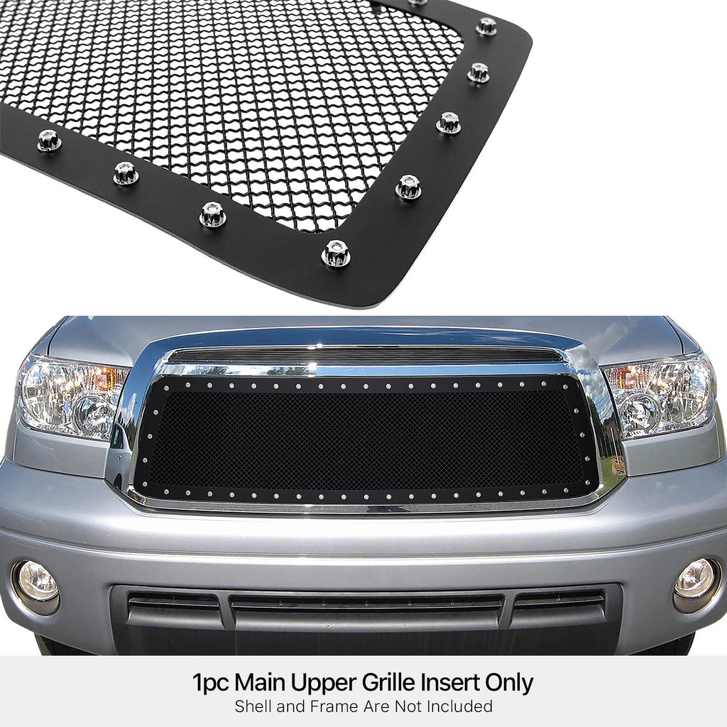 Stainless Black Mesh Grille Insert for Toyota Tundra (2010-2013)