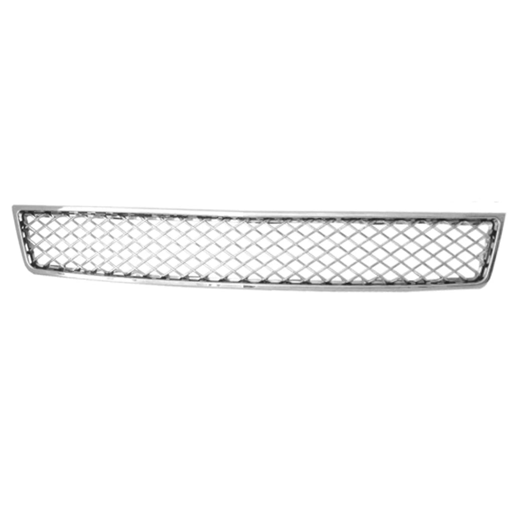 Front Lower Grille Replacement Satin Chrome Plastic for Toyota (2010–2019)