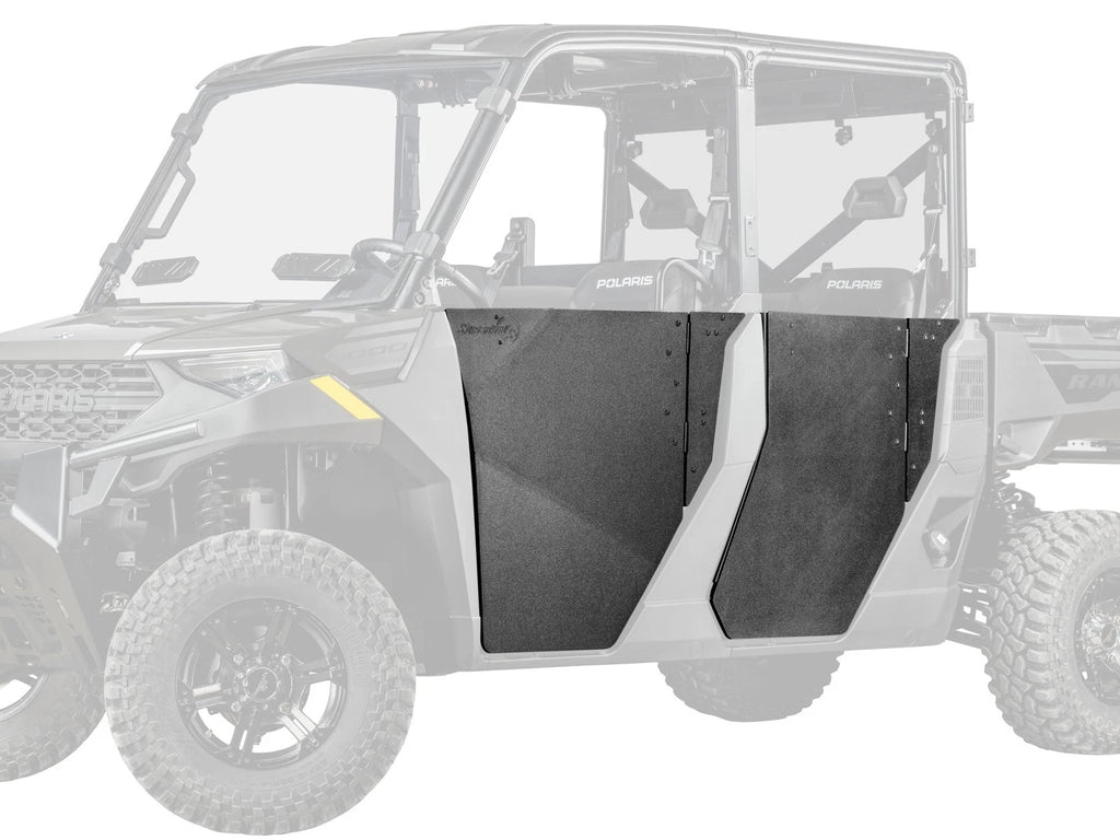 SuperATV HDPE Half Doors for Polaris Ranger XP 1000 (2019–2025)