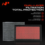 Engine & Active Carbon Cabin Air Filter for Nissan Altima, INFINITI QX60