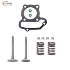 Cylinder Head Intake Exhaust Valve Kit for Yamaha YFM125 (2004–2013)