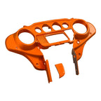 Inner Fairing for Harley Street Glide FLHX (2014–2024) Scorched Orange/Black Denim