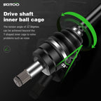 Set of 2 CV Joint Axles for Yamaha Rhino 450 YXR 4x4 (2006–2009)